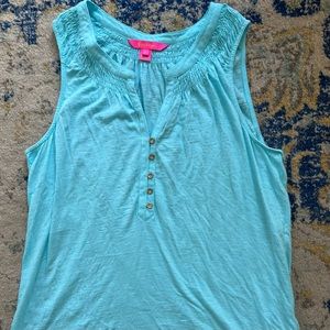 Lilly Pulitzer Essie Tank Top Size L - like new !